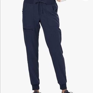 HeartSoul navy jogger scrub pants